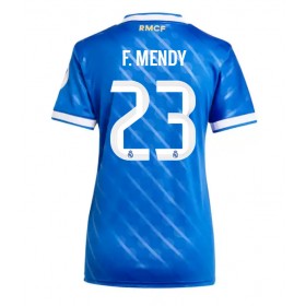Dámské fotbalový oblečení Real Madrid Ferland Mendy #23 Tretí košile 2025-26 Krátkým Rukávem